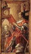 BERRUGUETE, Pedro Federico da Motefeltro,Duke of Urbino,with His Son Guidobaldo oil painting picture wholesale
